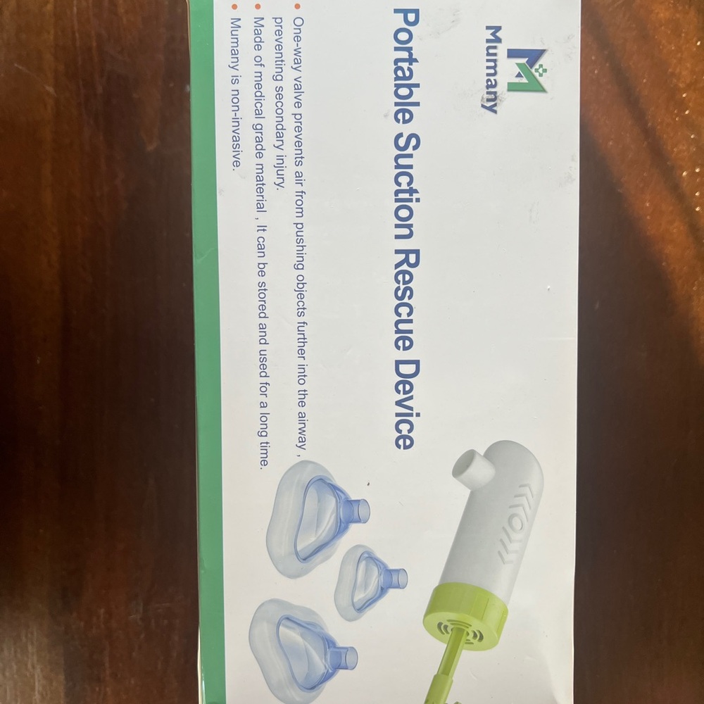 Portable Suction Rescue Device - Green